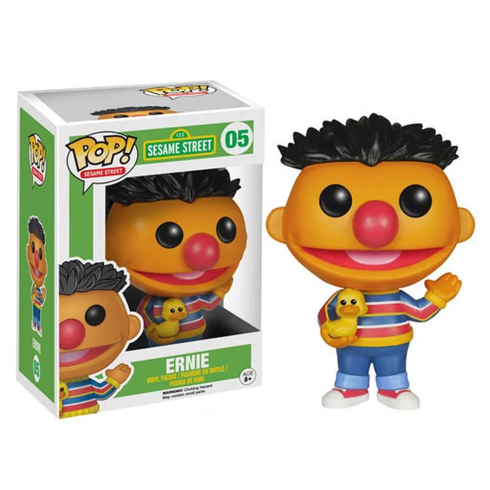 Sesame Street Ernie Funko Pop! Figuur Afbeelding 1