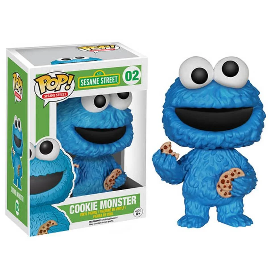 Sesame Street Cookie Monster Funko Pop! Figuur Afbeelding 1