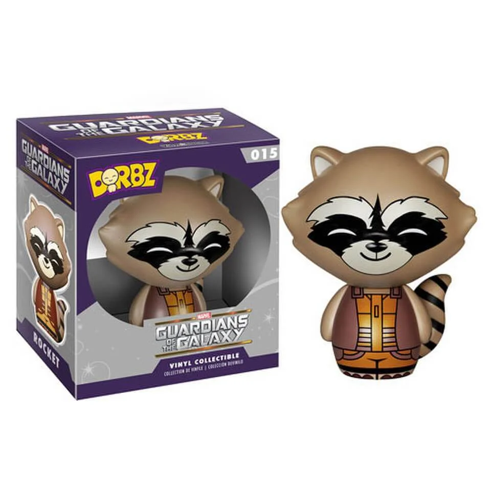 Marvel Guardians of the Galaxy Rocket Raccoon Vinyl Sugar Dorbz Afbeelding 1
