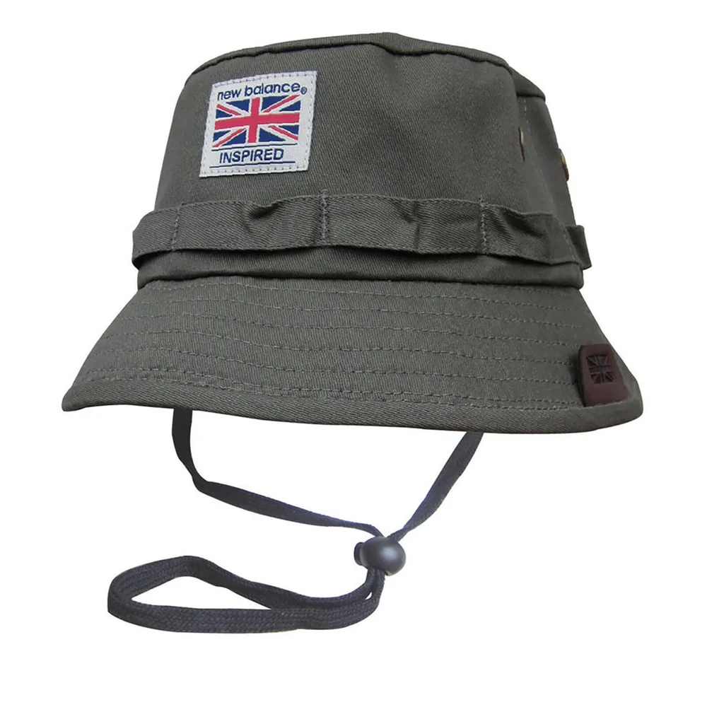 New Balance Men's Explorer Bucket Hat - Dark Green Afbeelding 1