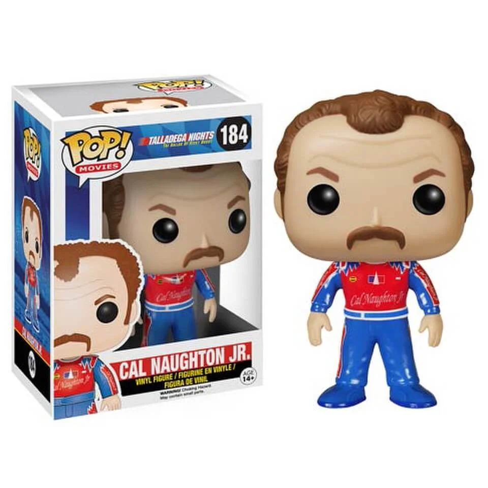 Talladega Nights Cal Naughton Funko Pop! Figuur Afbeelding 1