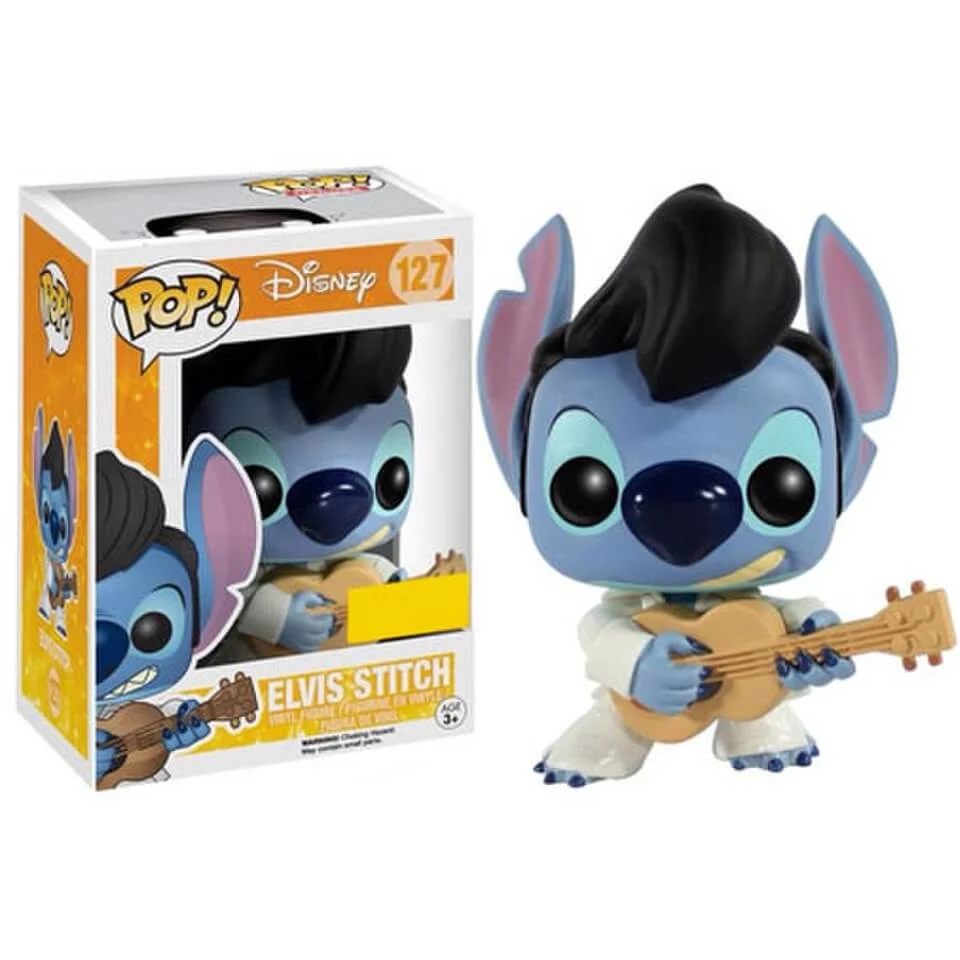 Disney Lilo & Stitch Elvis Stitch Funko Pop! Figuur Afbeelding 1