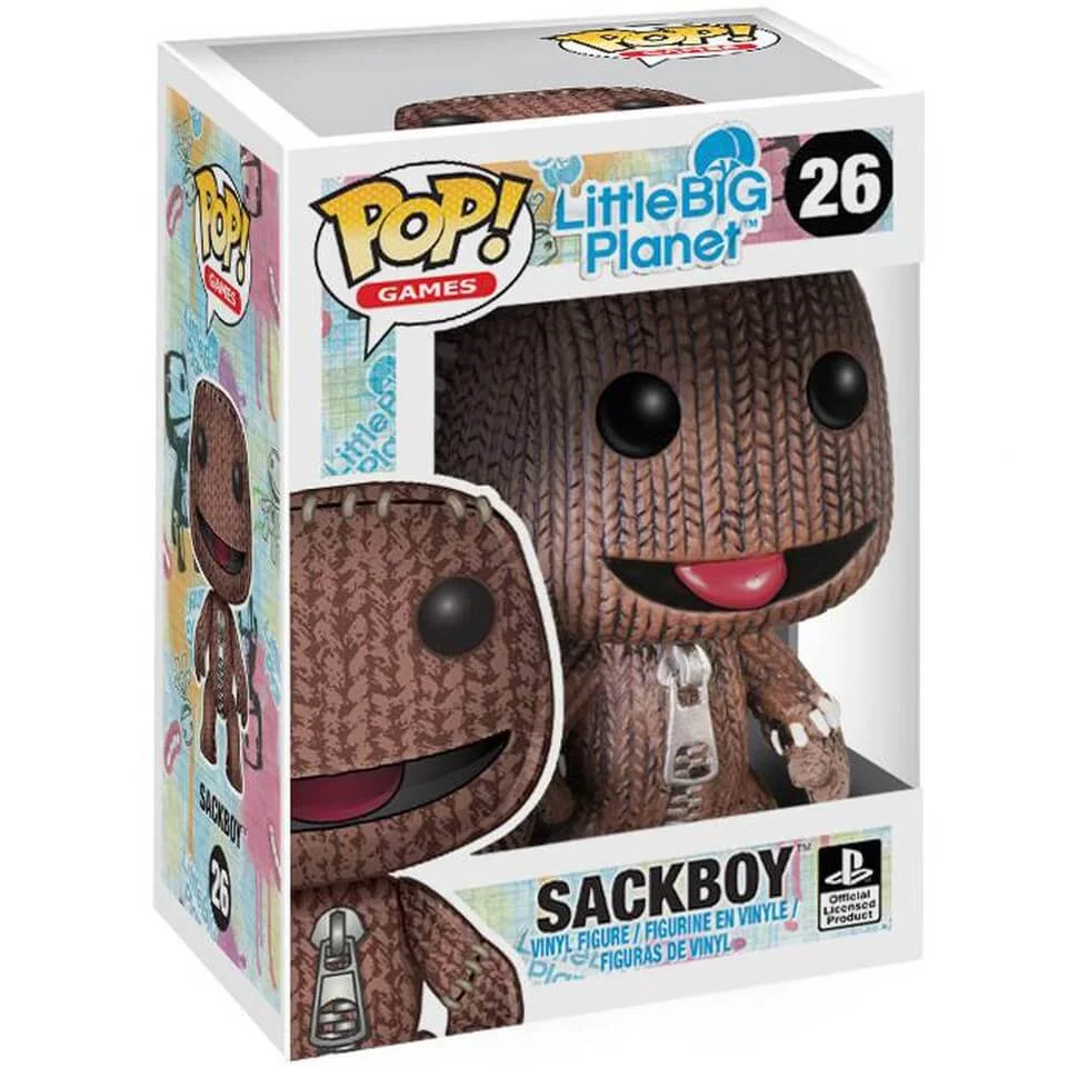 Little Big Planet Sack Boy Funko Pop! Figuur Afbeelding 1