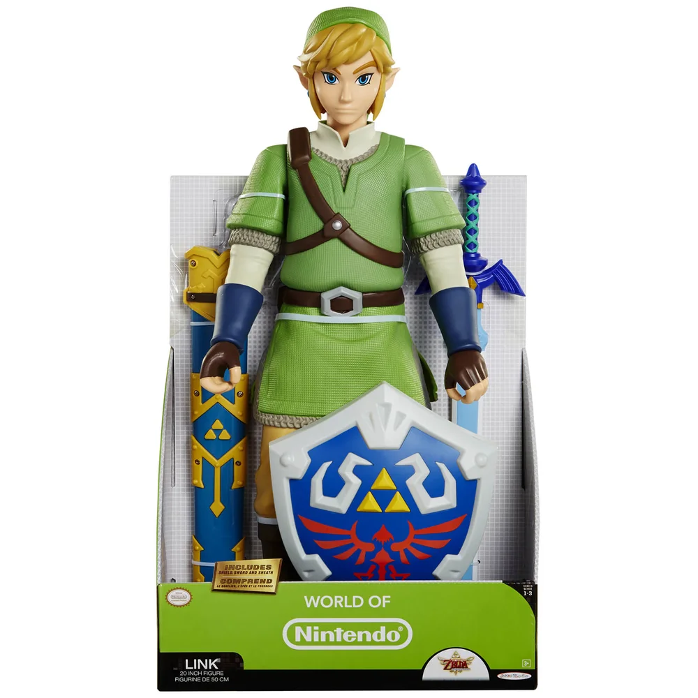 Nintendo The Legend of Zelda Big Link Deluxe Action Figure Afbeelding 1