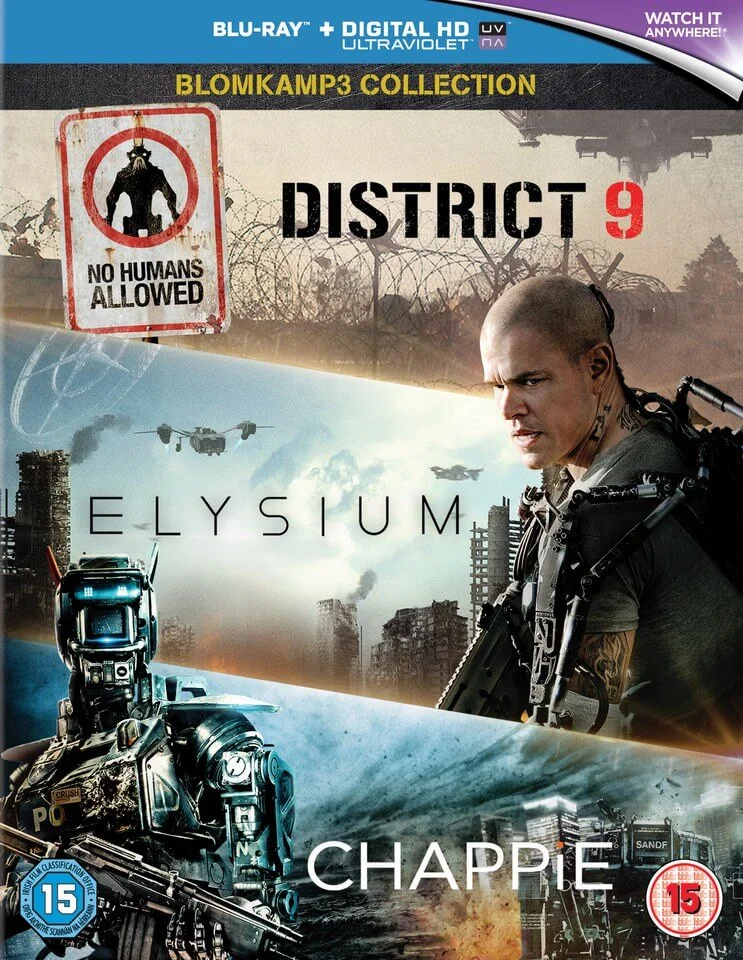 Chappie / District 9 / Elysium Afbeelding 1