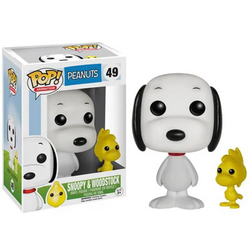Peanuts Snoopy and Woodstock Funko Pop! Figuur Afbeelding 1