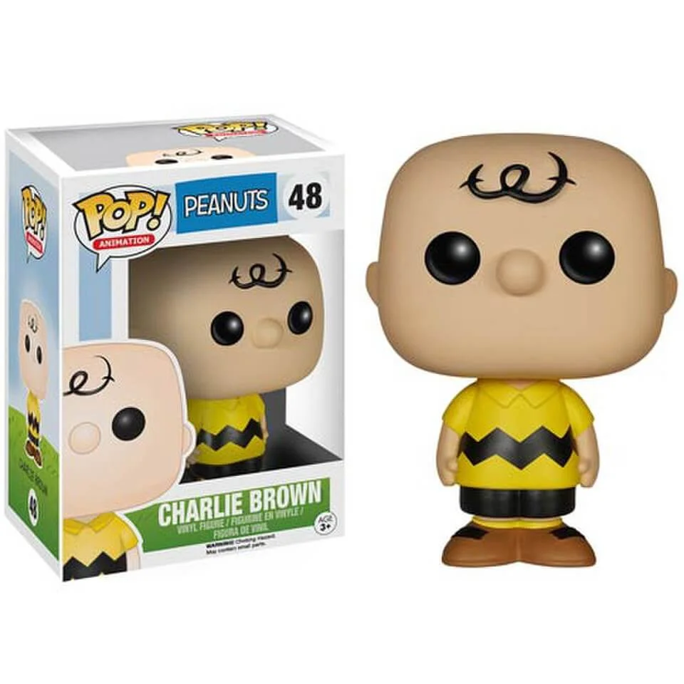 Peanuts Charlie Brown Funko Pop! Figuur Afbeelding 1