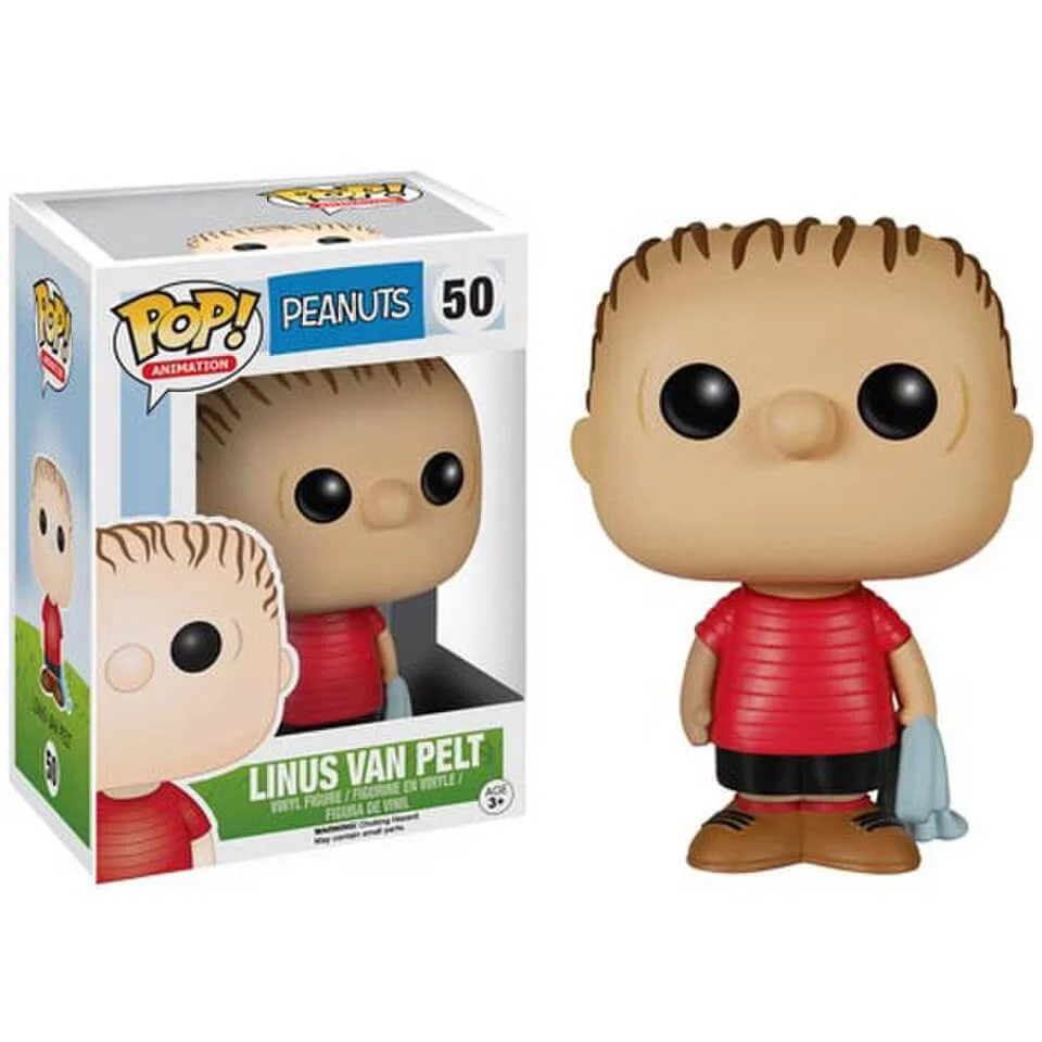 Peanuts Linus Van Pelt Funko Pop! Figuur Afbeelding 1