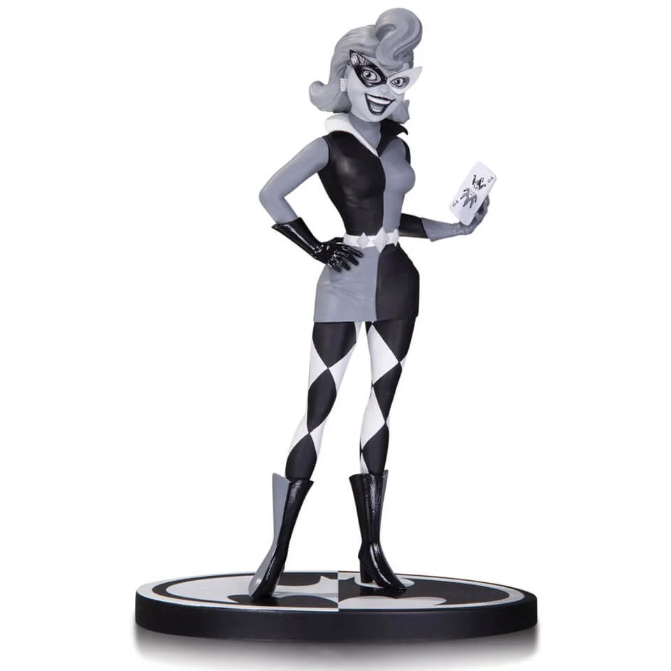 DC Comics Collectibles Batman Harley Quinn Black and White Statue Afbeelding 1