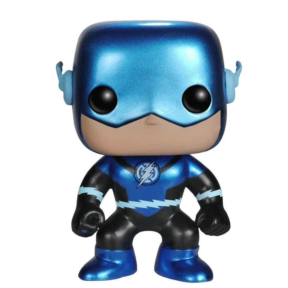 DC Comics Blue Lantern Metallic The Flash Funko Pop! Figuur Afbeelding 1