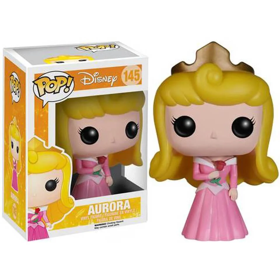 Disney Sleeping Beauty Prinses Aurora Pop! Vinyl Figuurtje Afbeelding 1