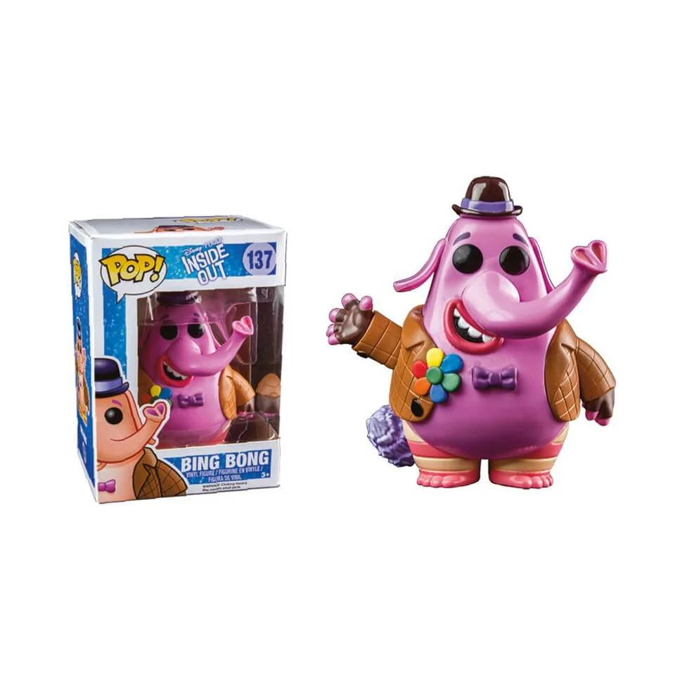 Disney Binnenstebuiten Bing Bong Funko Pop! Figuur Afbeelding 1