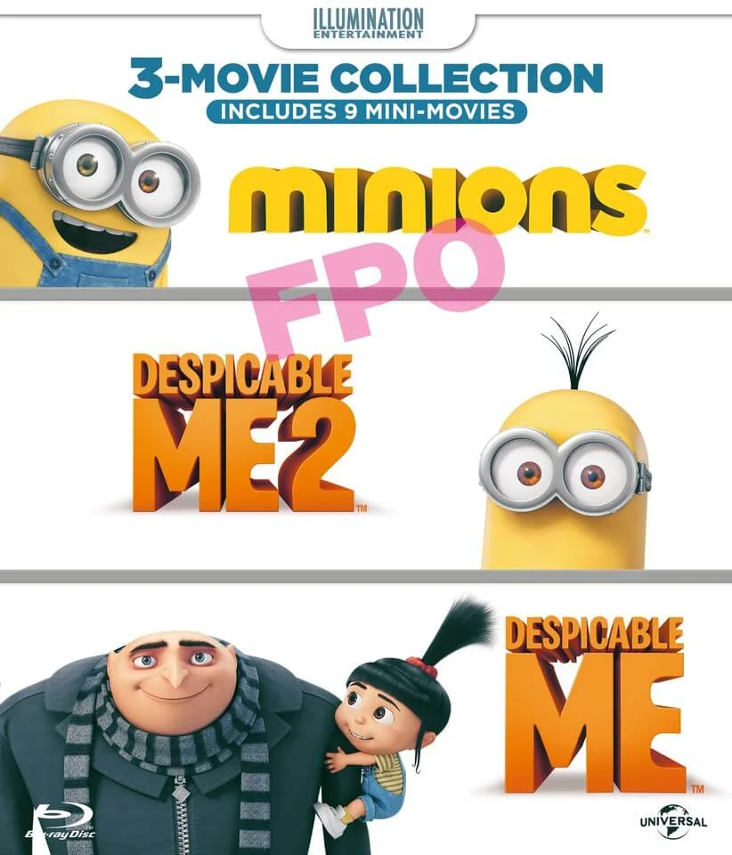 Minions Collection: Despicable Me, Despicable Me 2, Minions Afbeelding 1