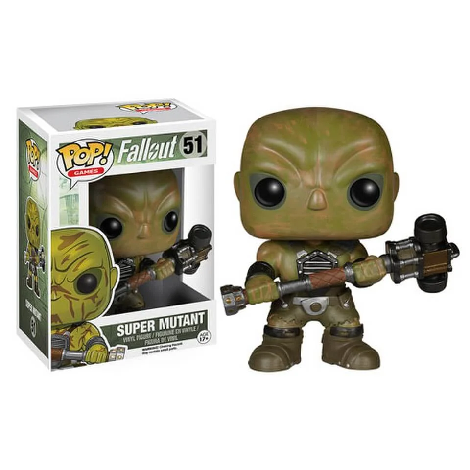 Fallout Super Mutant Funko Pop! Figuur Afbeelding 1