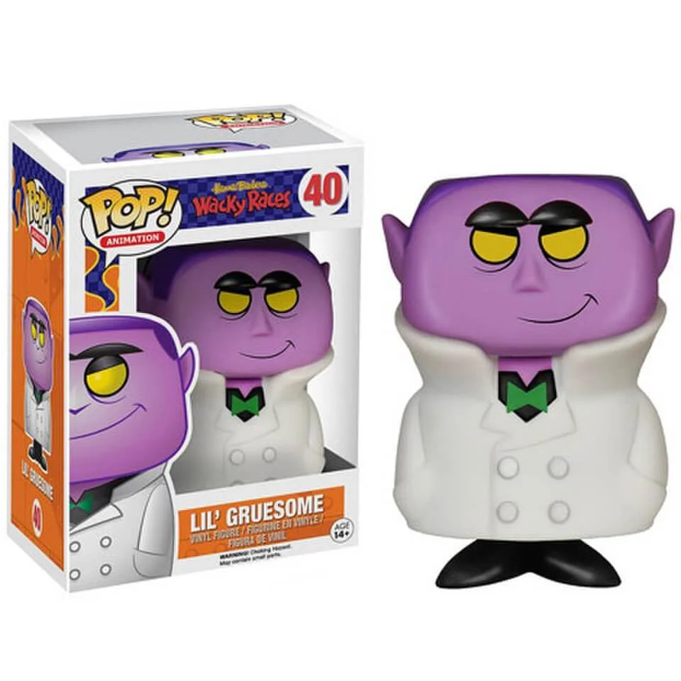 Hanna-Barbera Wacky Races Little Gruesome Pop! Vinyl Actiefiguur Afbeelding 1