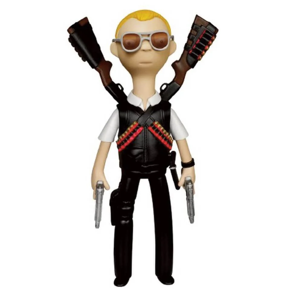 Hot Fuzz Nicholas Angel Vinyl Sugar Idolz Action Figure Afbeelding 1