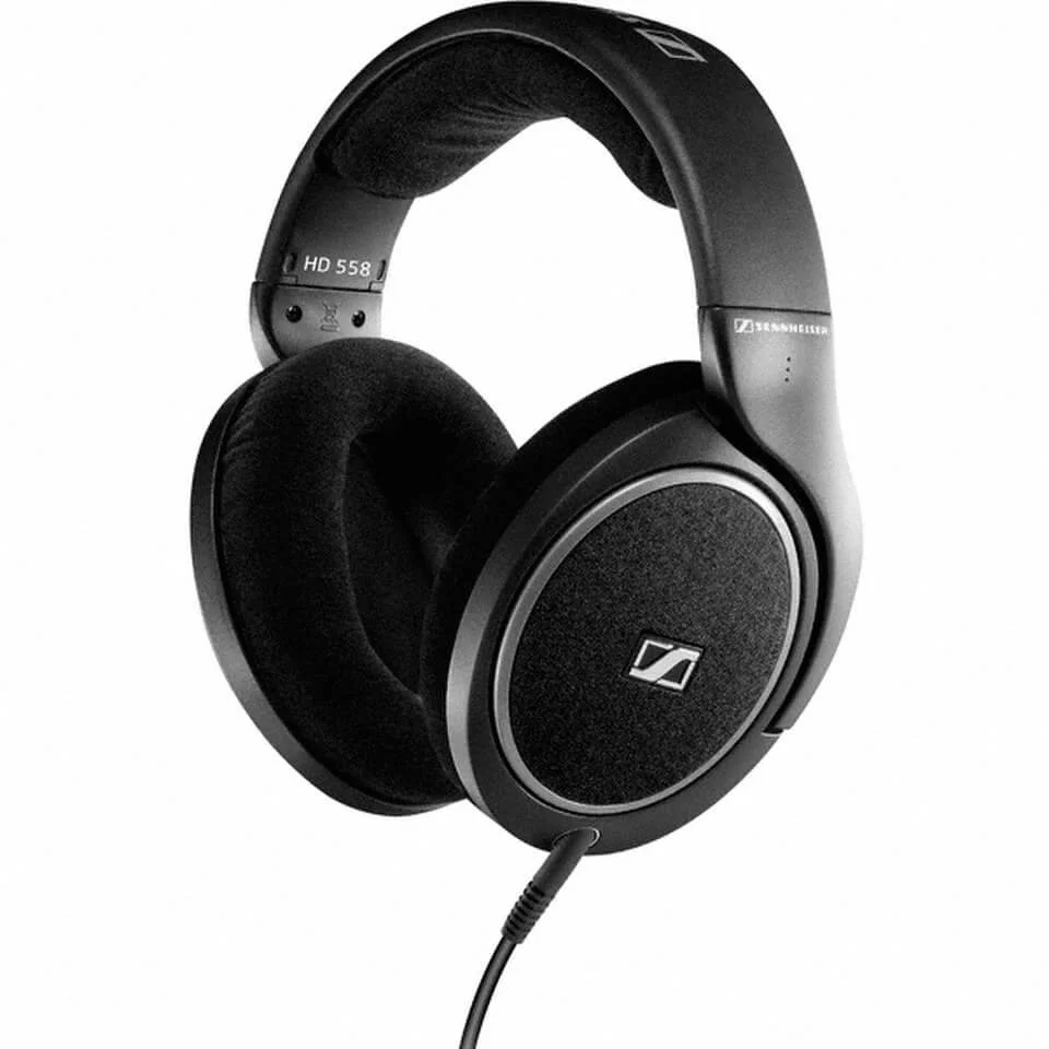 Sennheiser HD 558 Over Ear Headphones - Black Afbeelding 1