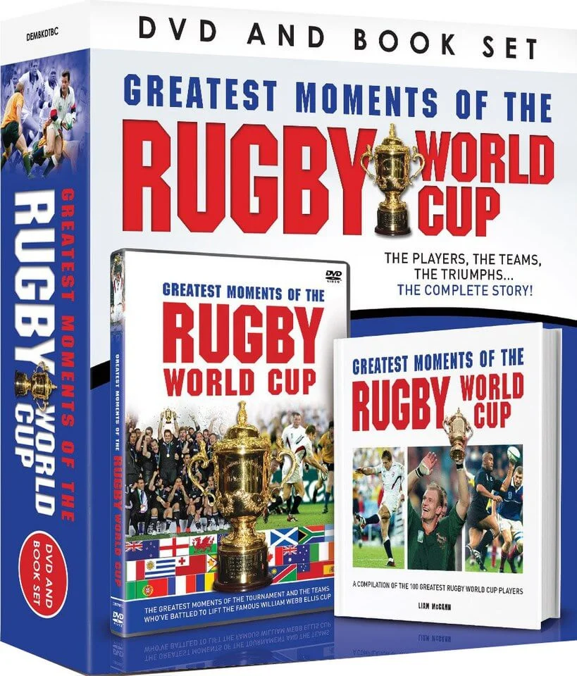 Greatest Moments of the Rugby World Cup - Includes Book Afbeelding 1