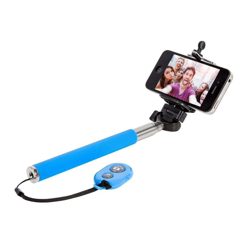 iTek Selfie Stick - Blue Afbeelding 1
