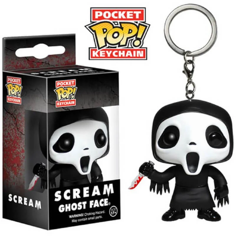 Scream Ghostface Pocket Pop! Sleutelhanger Afbeelding 1