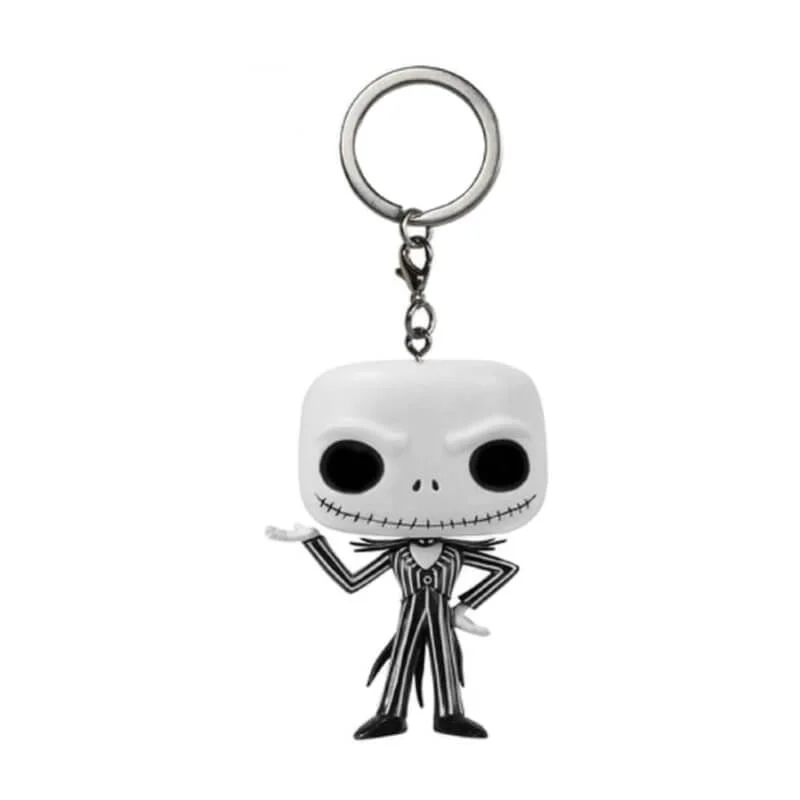 Disney The Nightmare Before Christmas Jack Skellington Pocket Pop! Vinyl Sleutelhanger Afbeelding 1