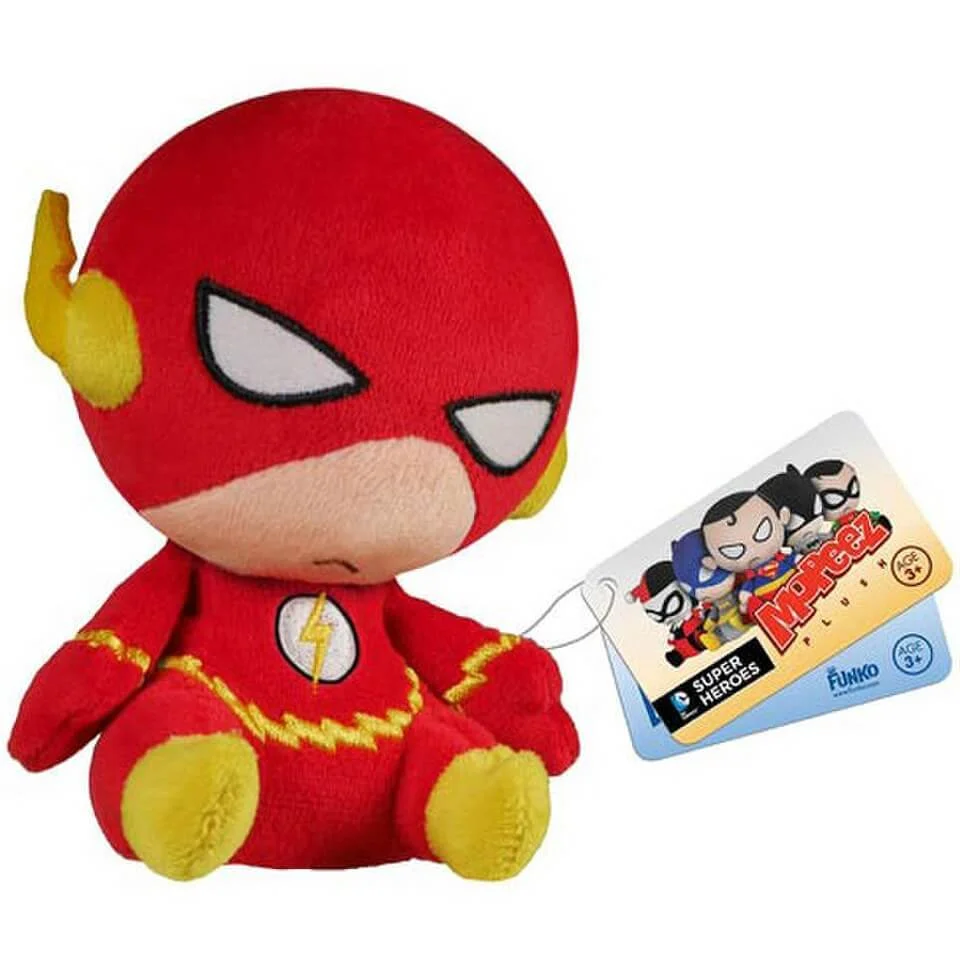 Mopeez DC Comics The Flash Plush Figure Afbeelding 1