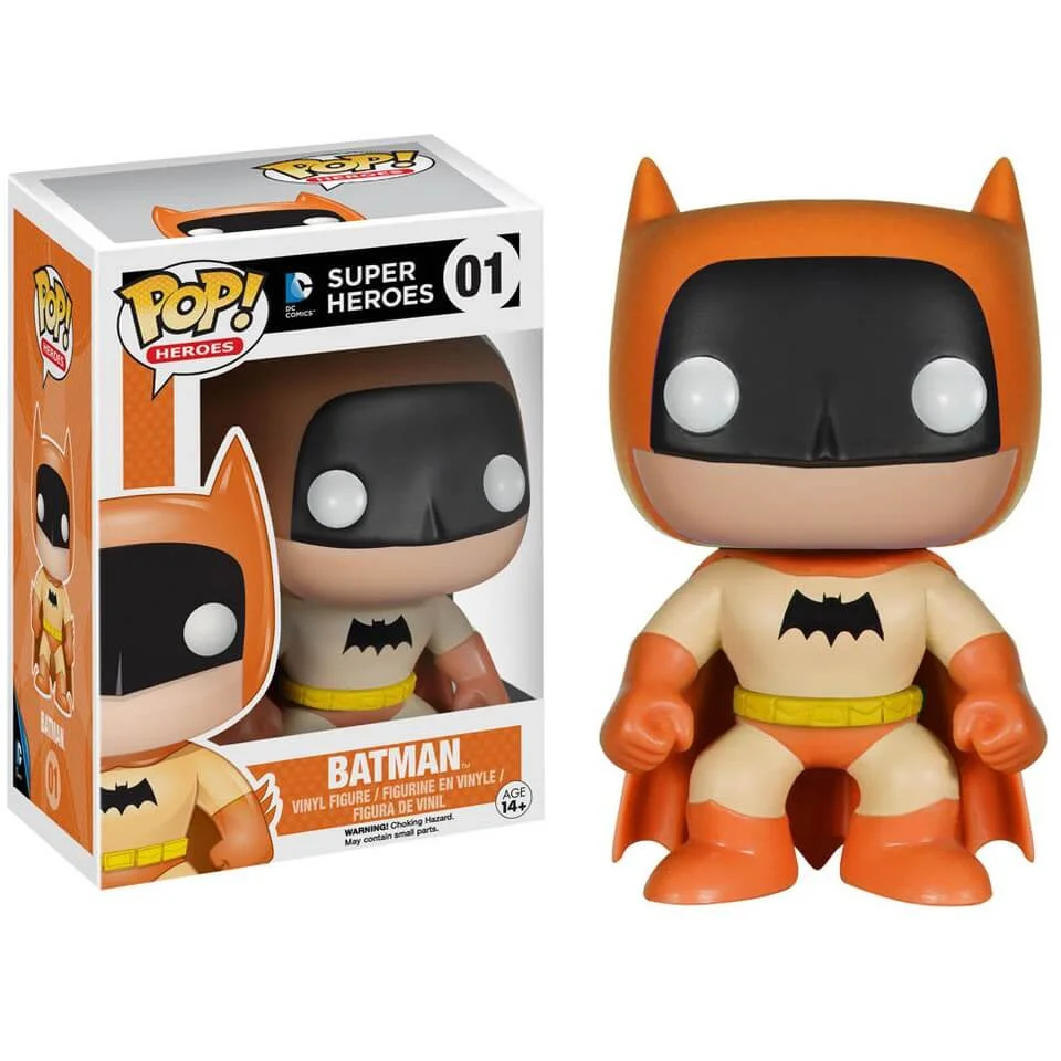 DC Comics Orange Batman Limited Edition Funko Pop! Figuur Afbeelding 1