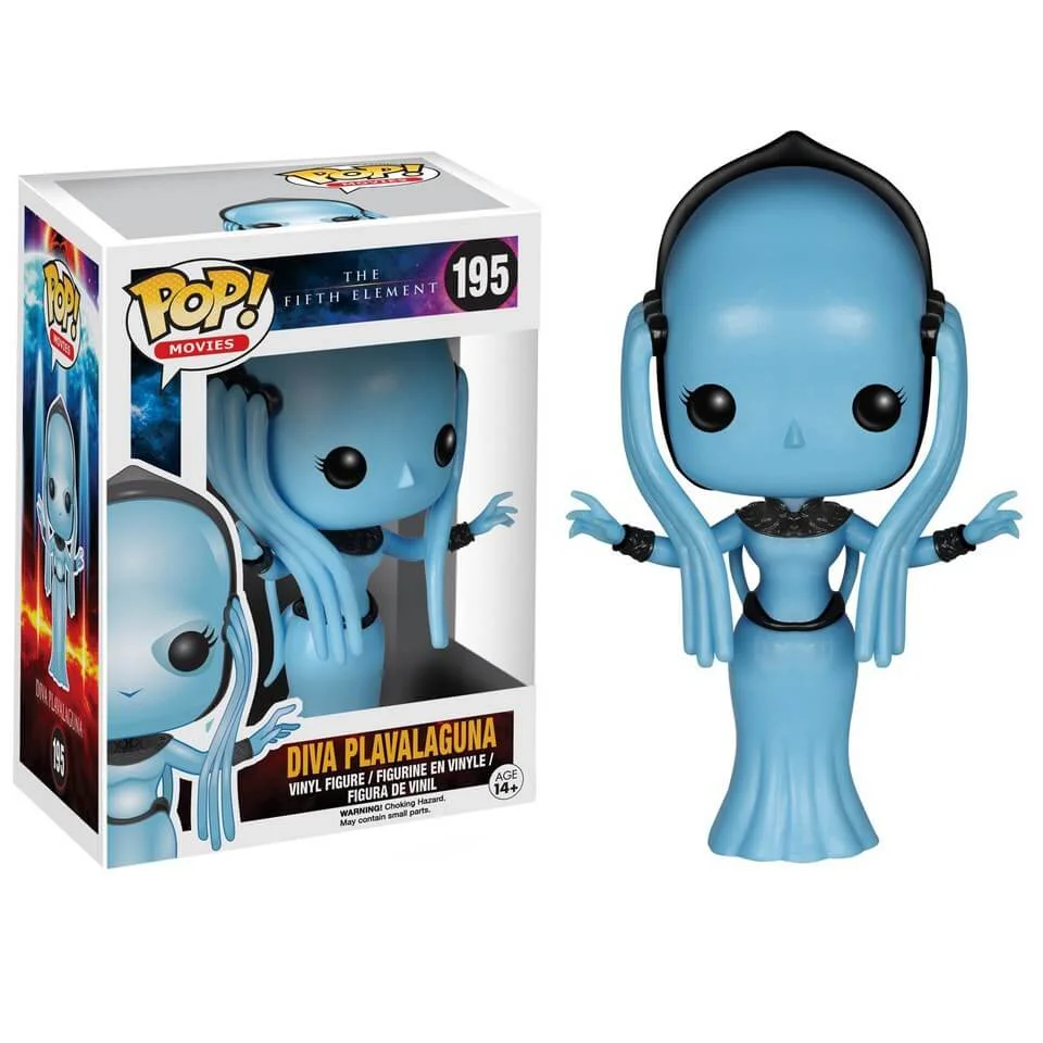 The Fifth Element Diva Plavalaguna Funko Pop! Figuur Afbeelding 1
