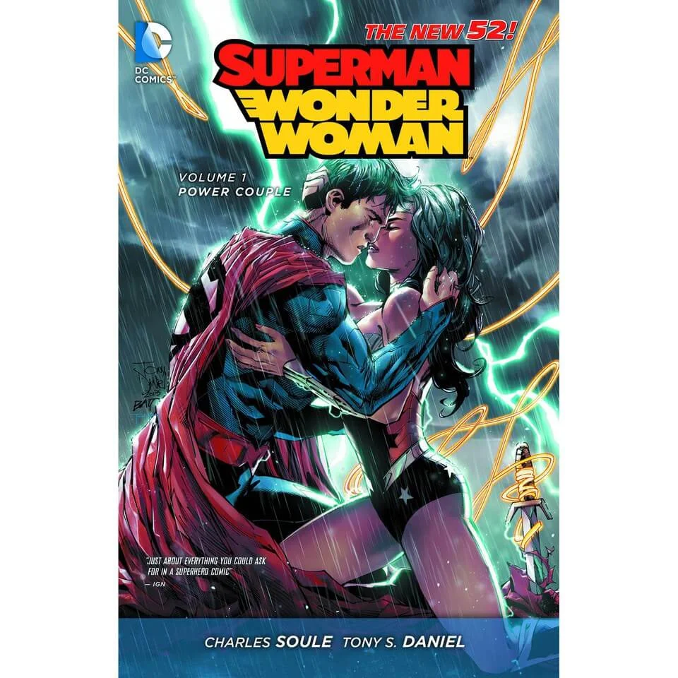 DC Comics Superman Wonder Woman Volume 01 Power Couple (The New 52) Paperback Afbeelding 1