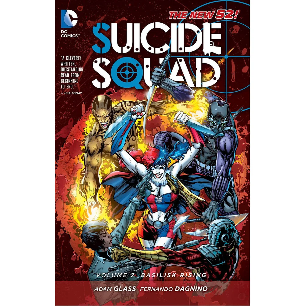 DC Comics Suicide Squad: Basilisk Rising - Volume 02 (The New 52) Paperback Graphic Novel Afbeelding 1