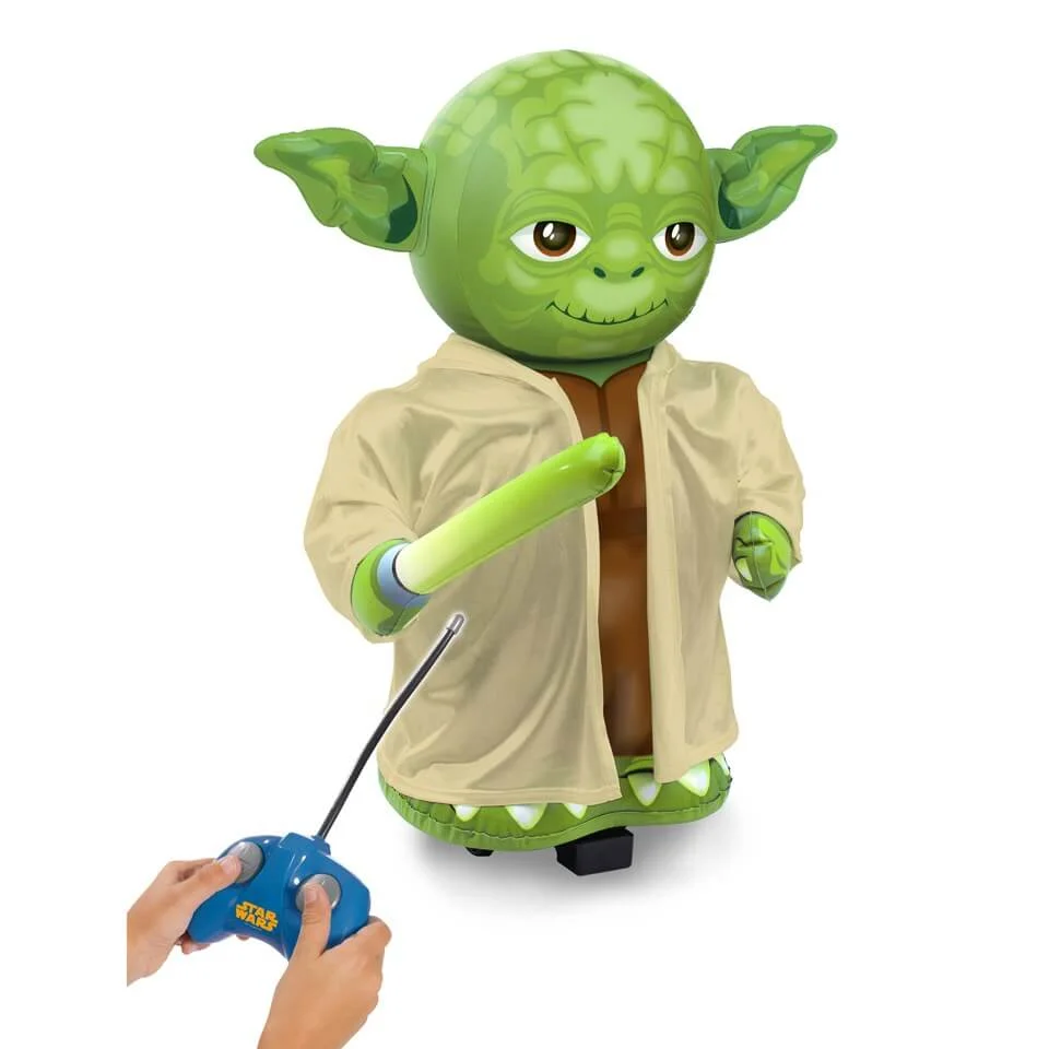 Bladez Toys Star Wars Jumbo Inflatable Yoda with Sounds Afbeelding 1