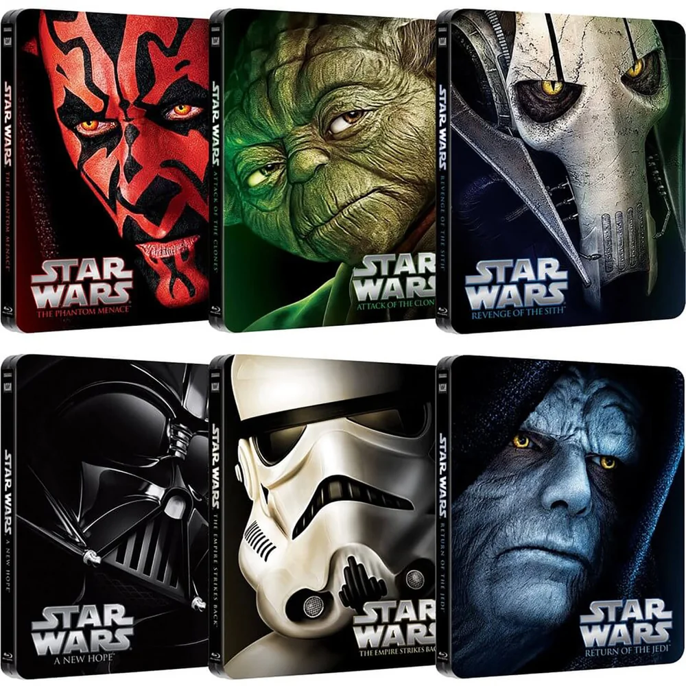 Star Wars Complete Collection – Limited Edition Steelbooks Afbeelding 1