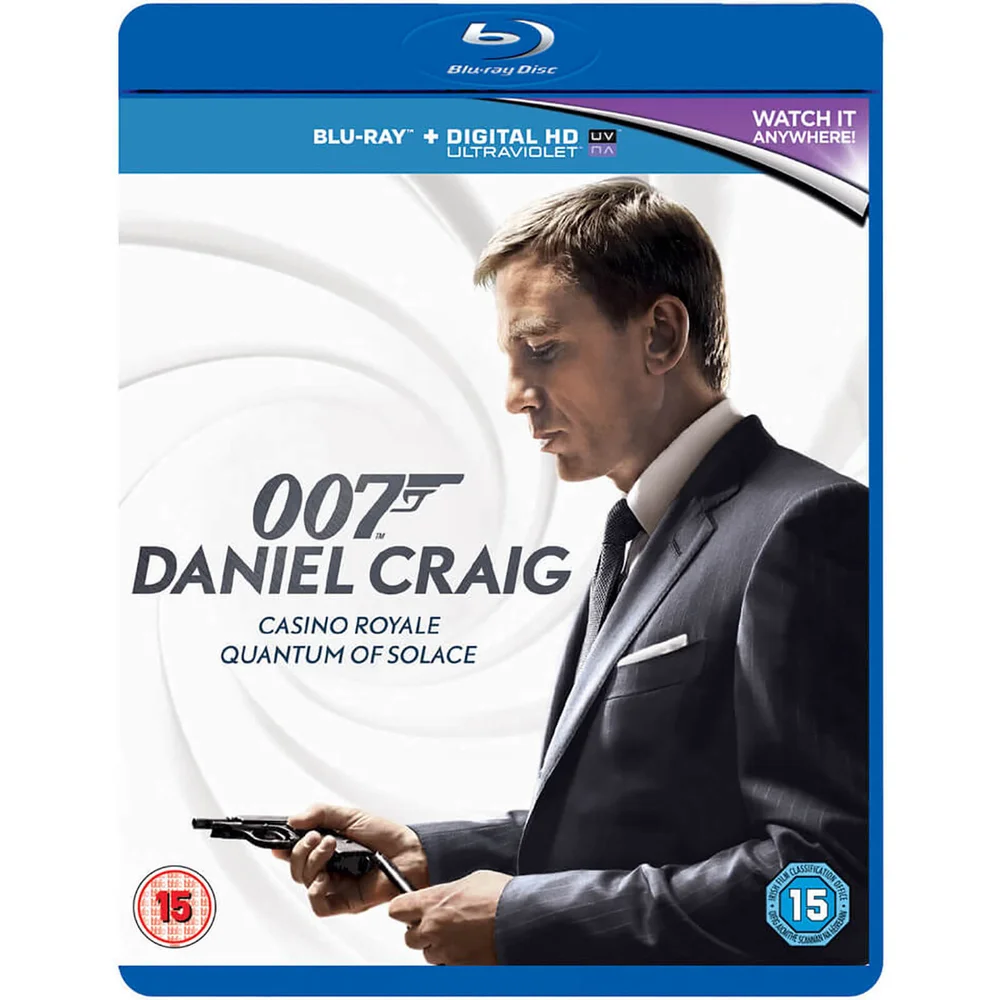 Daniel Craig 007 Dubbelpack - Casino Royale / Quantum of Solace (Inclusief HD UltraViolet kopie) Afbeelding 1