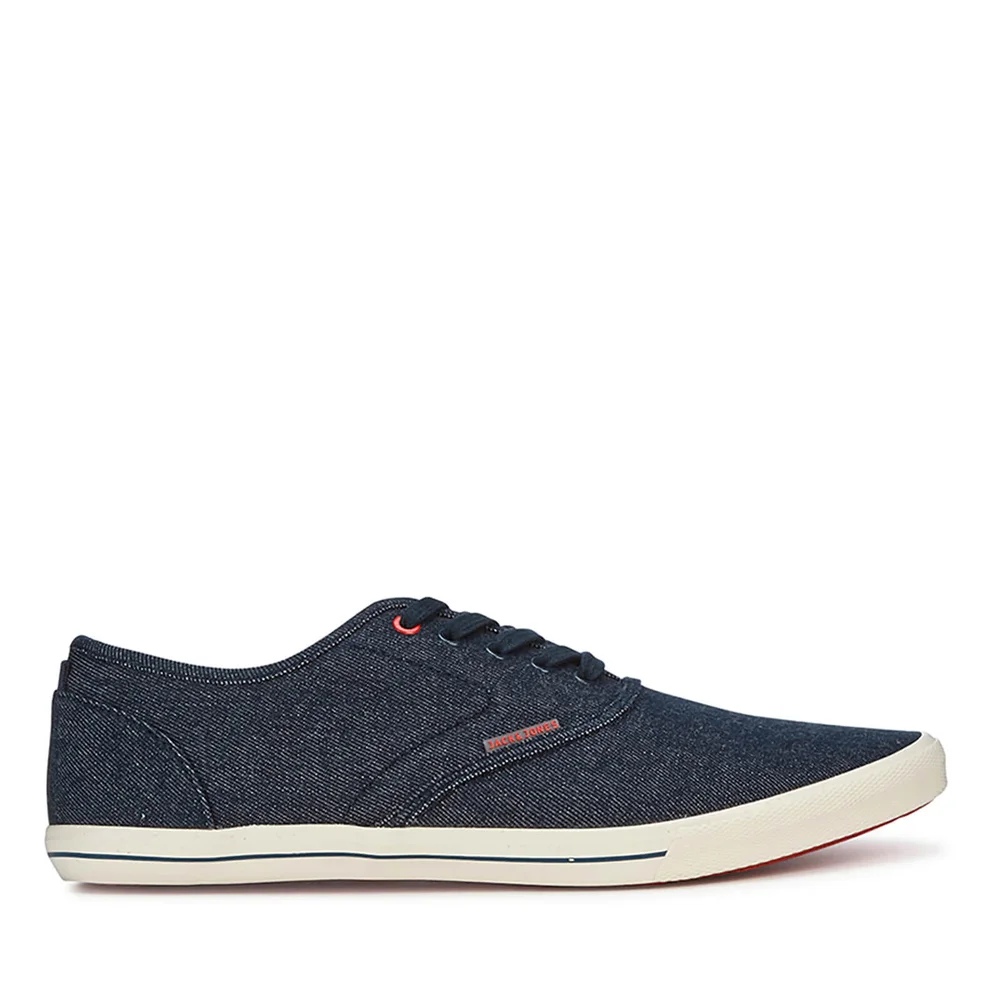 Jack & Jones Spider Canvas Sneakers - Lichtblauw Denim - UK 6 - Blauw Afbeelding 1