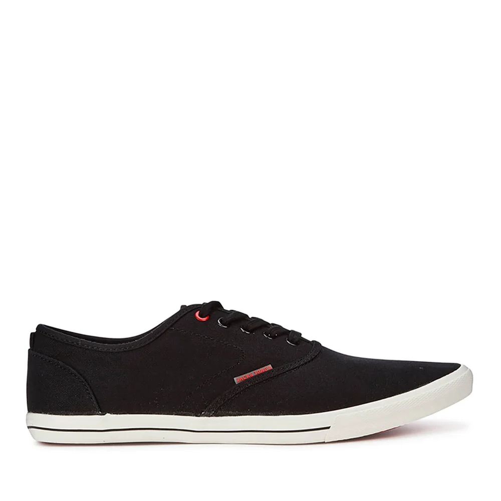 Jack & Jones Spider Canvas Sneakers - Zwart - UK 6 - Zwart Afbeelding 1