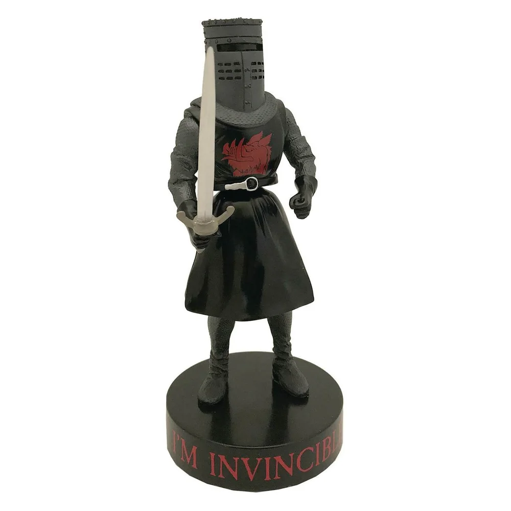 Factory Entertainment Monty Python Black Knight Shakems Premium Motion Talking Statue Afbeelding 1