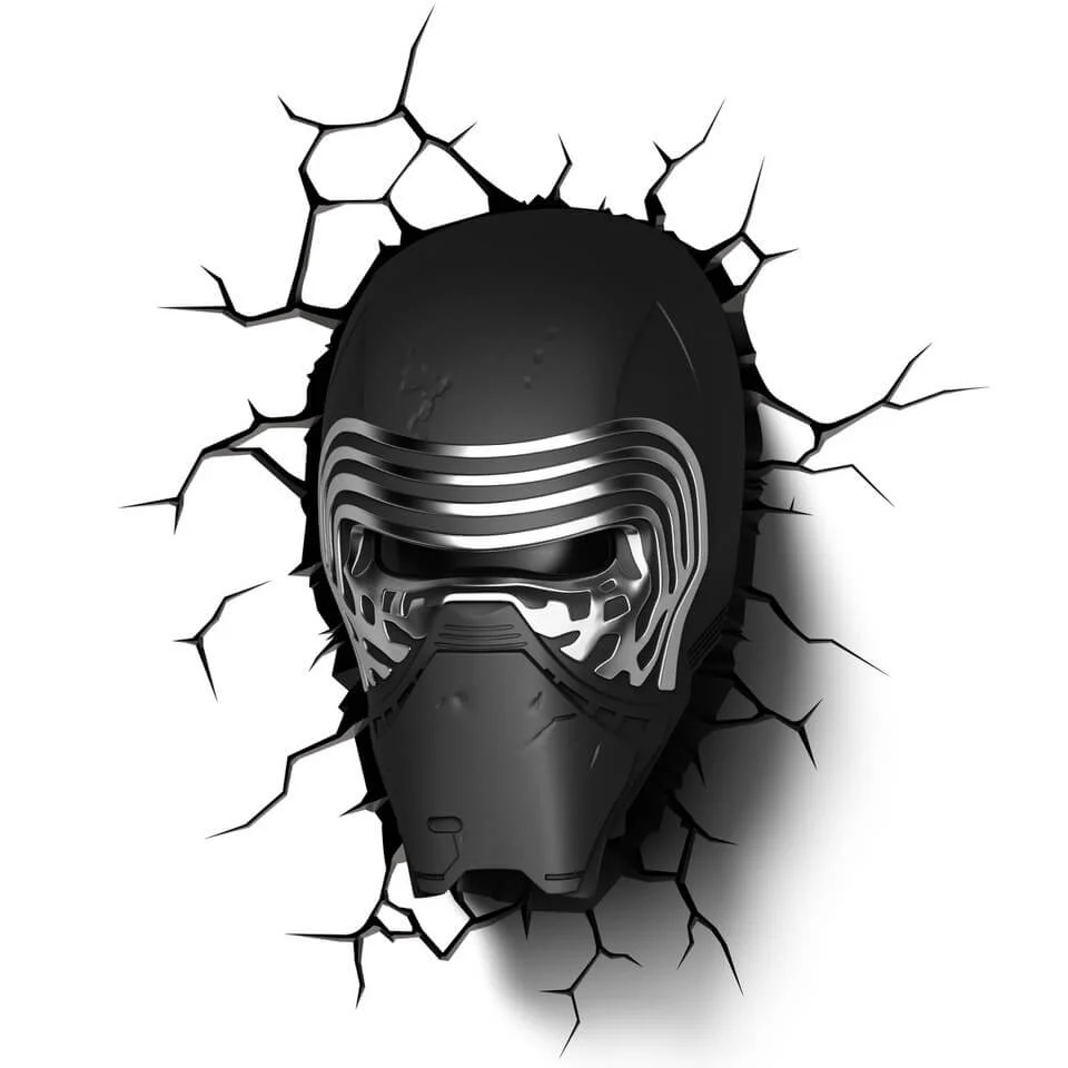 Star Wars The Force Awakens Kylo Ren 3D-licht Afbeelding 1