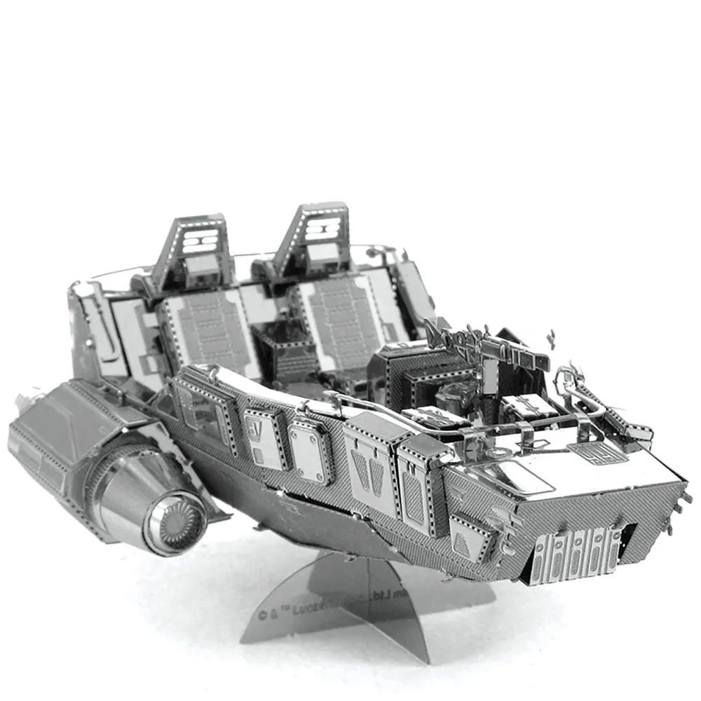 Star Wars First Order Snowspeeder Metalen Bouwpakket Afbeelding 1