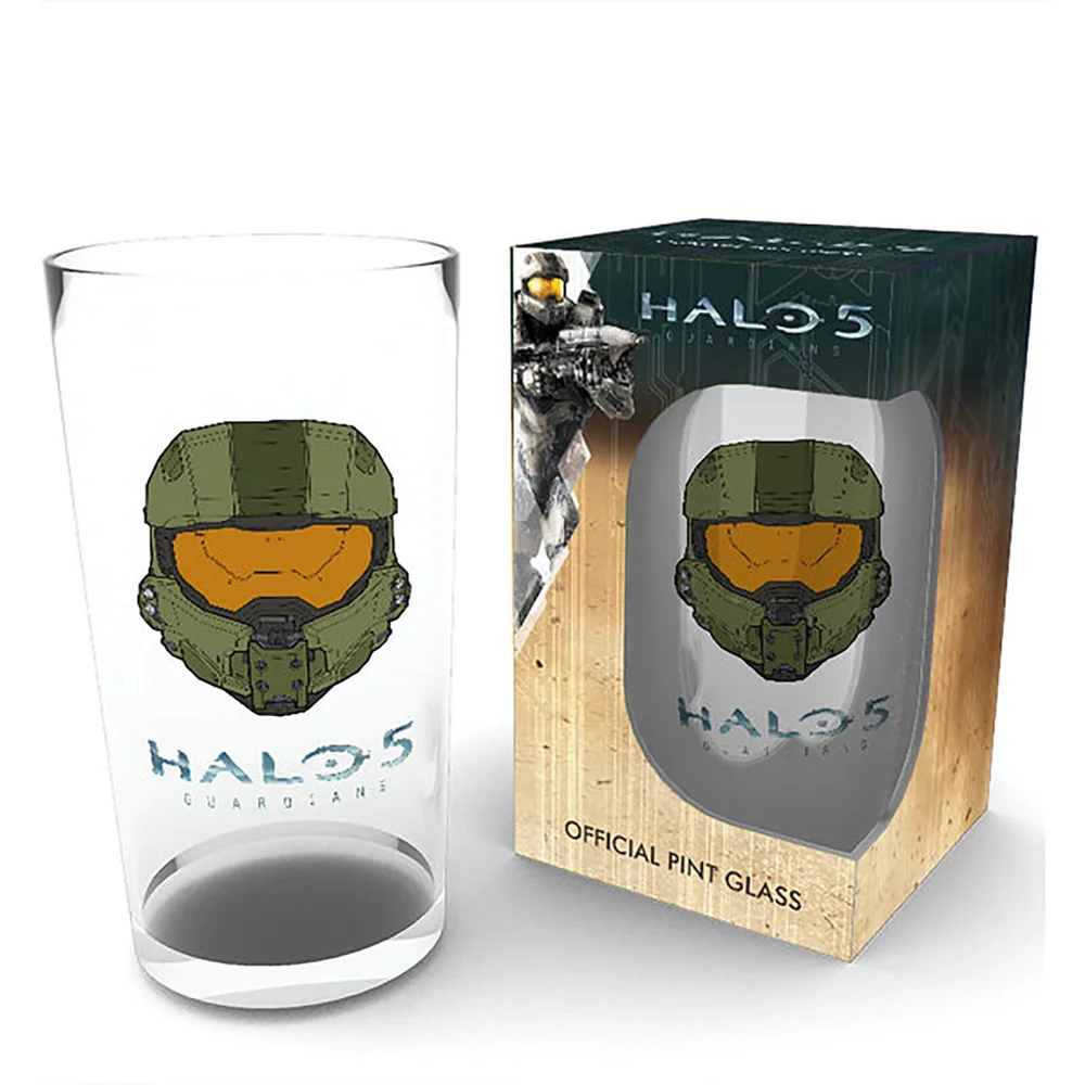 Halo 5-masker - Bierglas Afbeelding 1