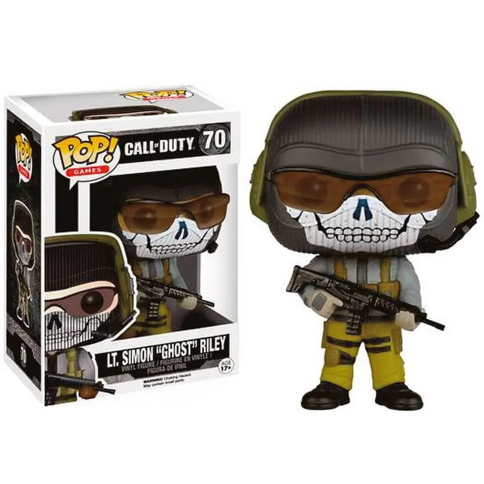 Call of Duty Lt. Simon Ghost Riley Funko Pop! Figuur Afbeelding 1