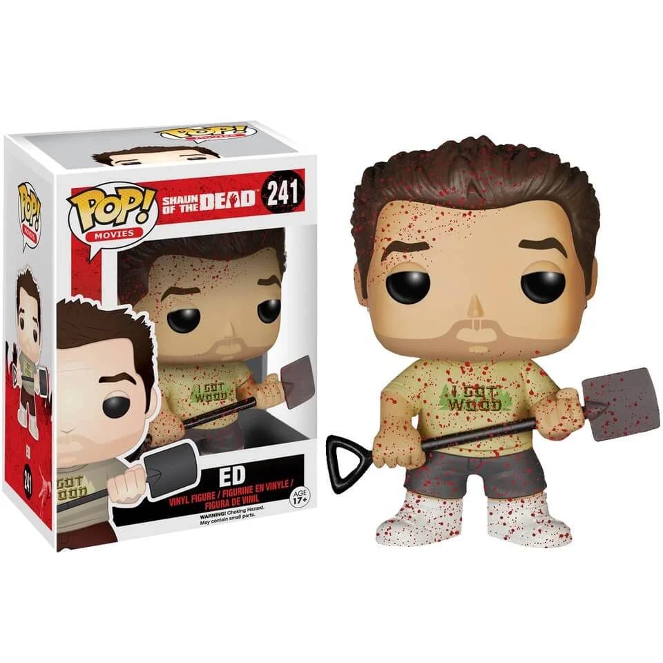 Shaun Of The Dead Bloody Ed Entertainment Earth Exclusive Pop! Vinyl Figure Afbeelding 1