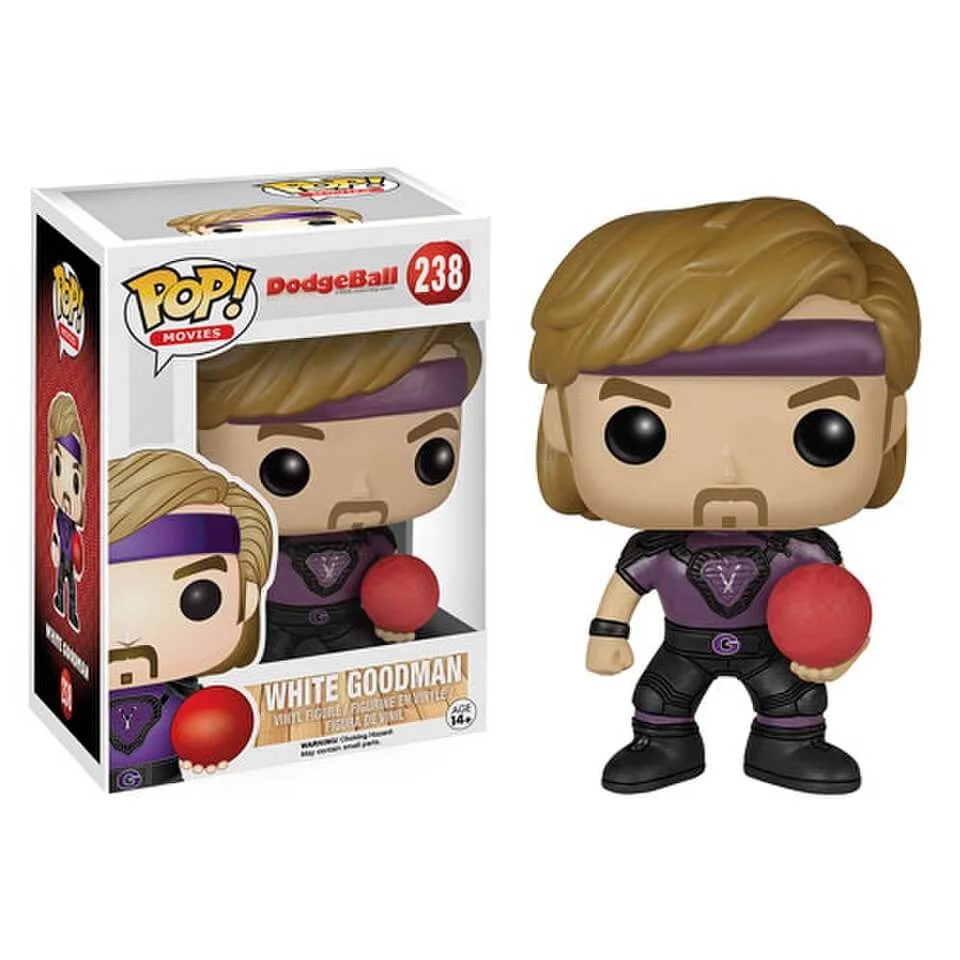 Dodgeball White Goodman Funko Pop! Figuur Afbeelding 1