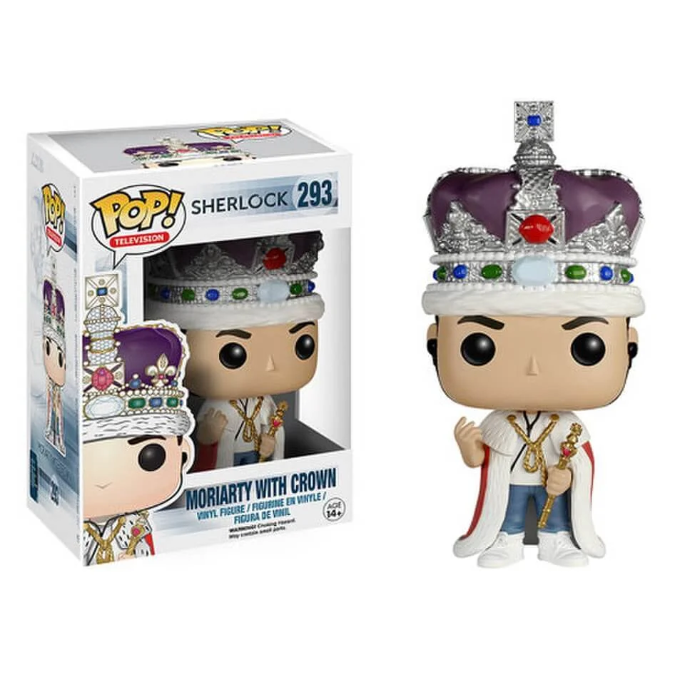 Sherlock Moriarty With Crown Funko Pop! Figuur Afbeelding 1