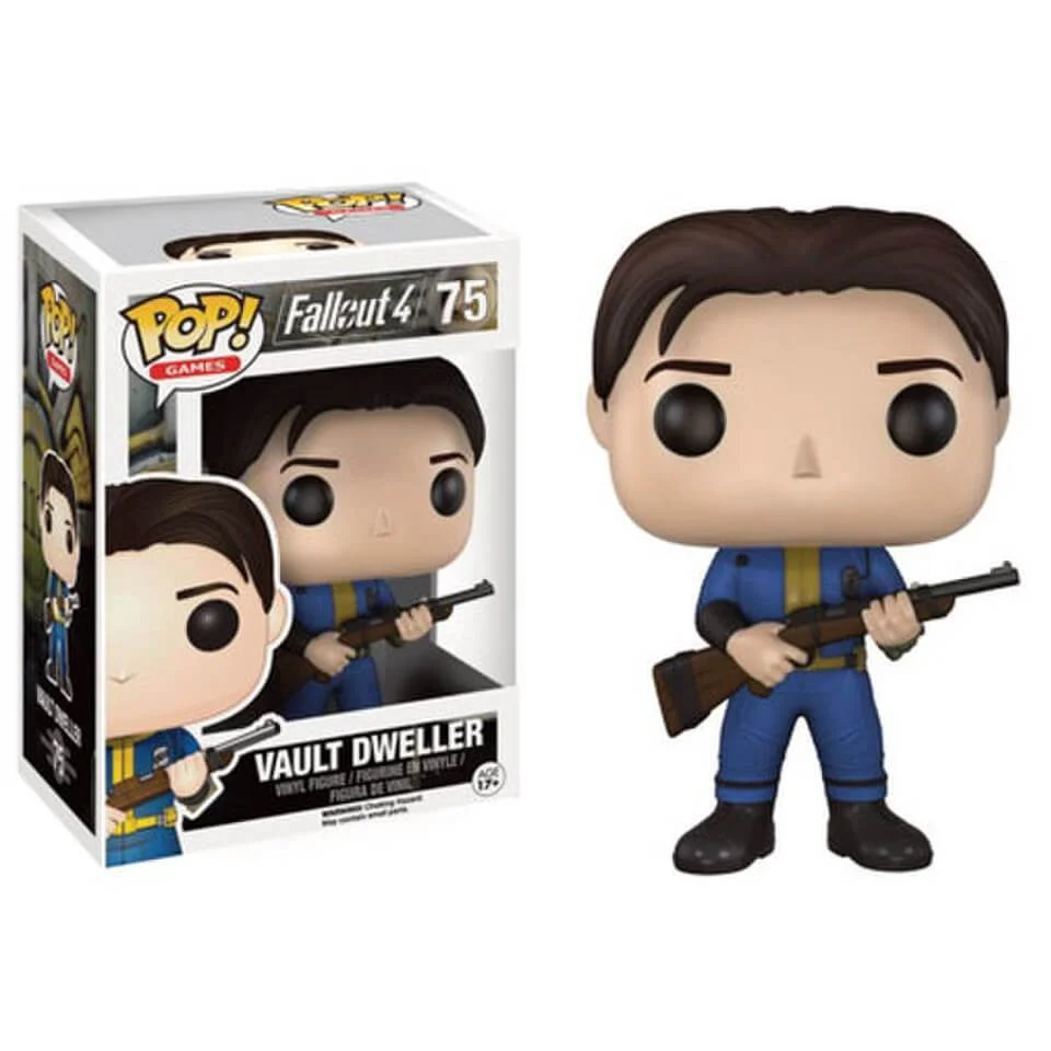 Fallout 4 Vault Dweller Funko Pop! Figuur Afbeelding 1