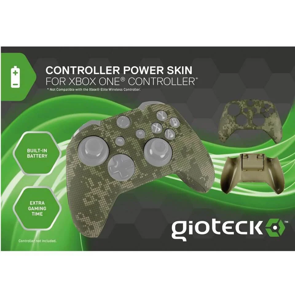 Gioteck Xbox One Controller Power Skin - Camo Afbeelding 1