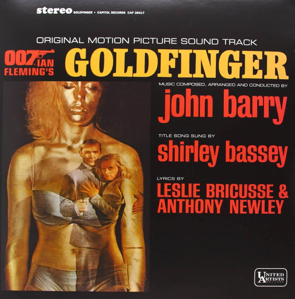 Goldfinger - The Original Soundtrack OST (1LP) - Black Vinyl Afbeelding 1