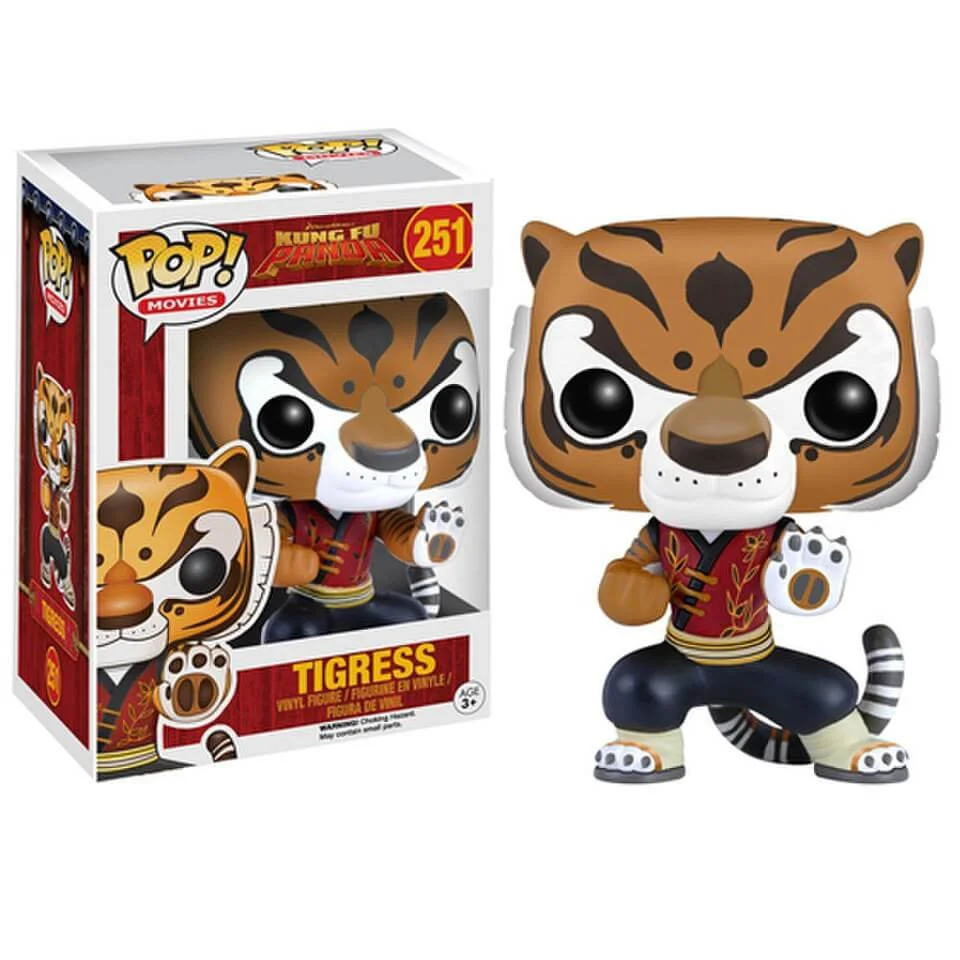 Kung Fu Panda Tigress Funko Pop! Figuur Afbeelding 1