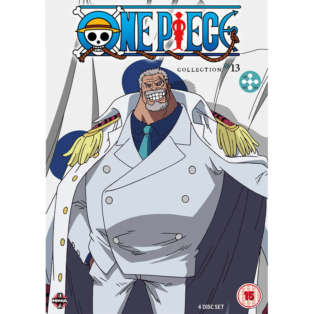 One Piece (Uncut) Collectie 13 - Afleveringen 300-324 Afbeelding 1