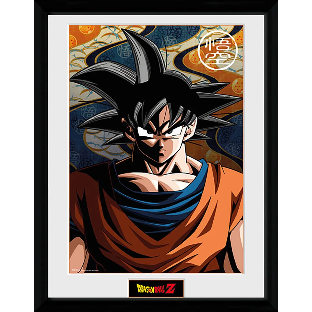 Dragon Ball Z Goku - 16 x 12 Inches Framed Photographic Afbeelding 1