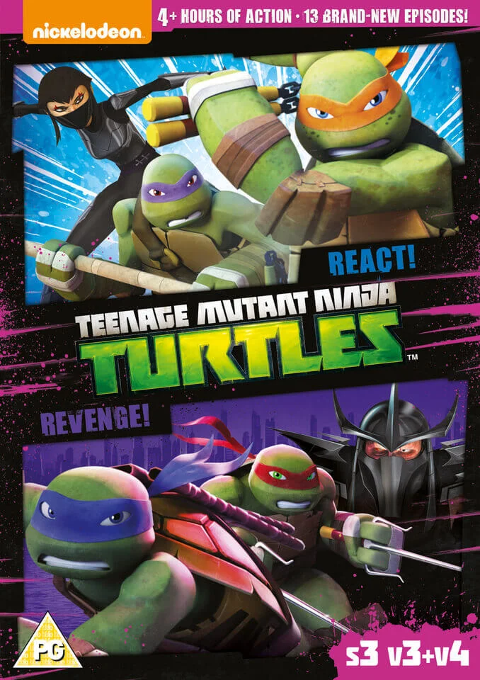 Teenage Mutant Ninja Turtles – React & Revenge! (S3, V3 & V4) Afbeelding 1